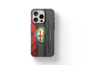 Alfa Romeo Cover Silicone Telefono Look Elegante